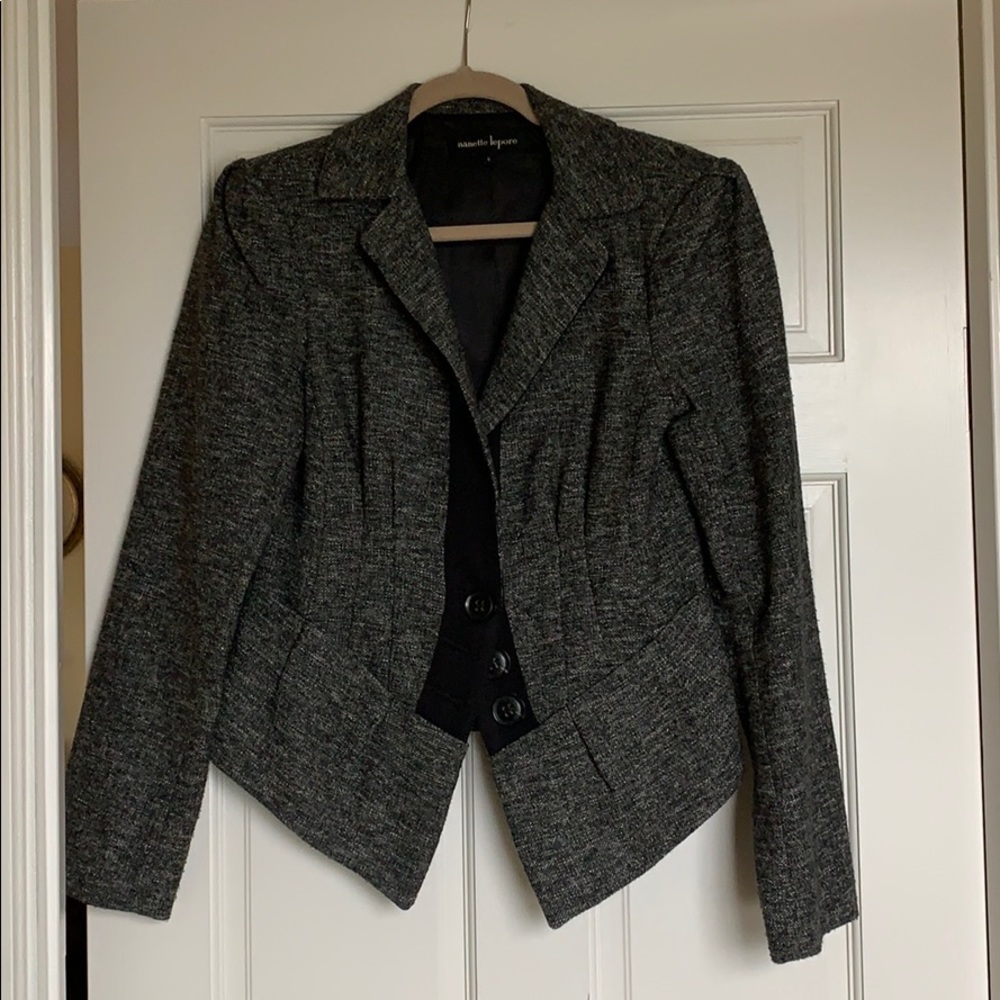 Nanette Lepore grey Wool Jacket